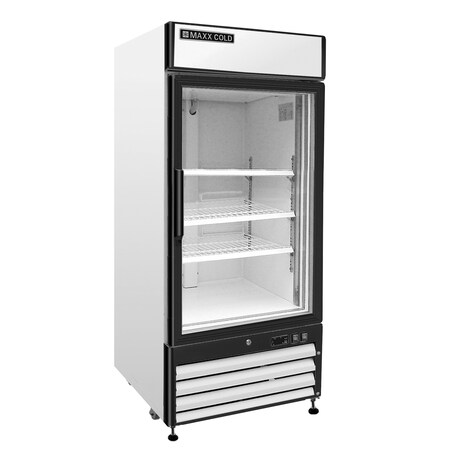 Maxx Cold Freezer 16 cu.ft., Single Door, Commercial Merchandiser, White/Glass MXM1-16F